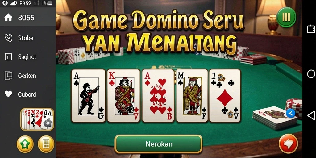 Tampilan gameplay seru di aplikasi 8055.