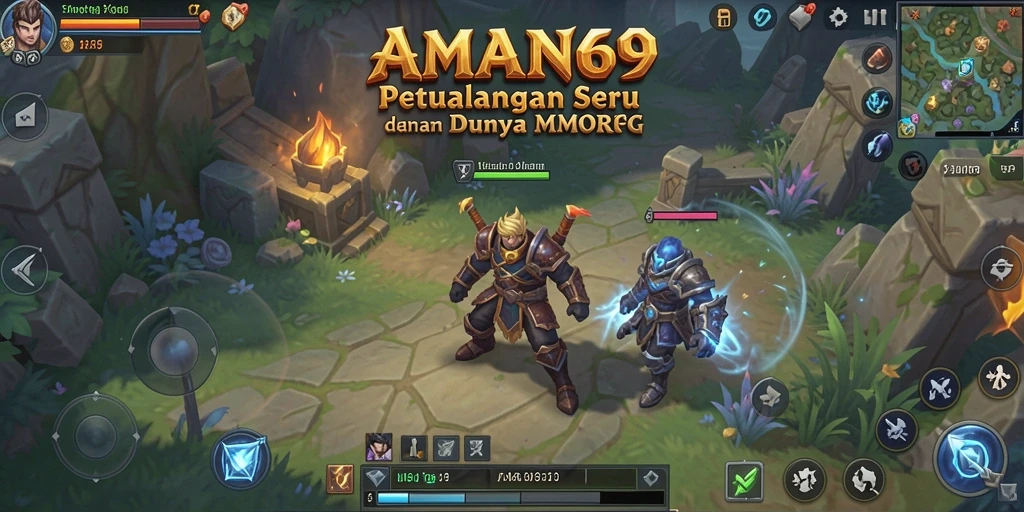 Tampilan gameplay AMAN69 yang menarik dan penuh aksi.