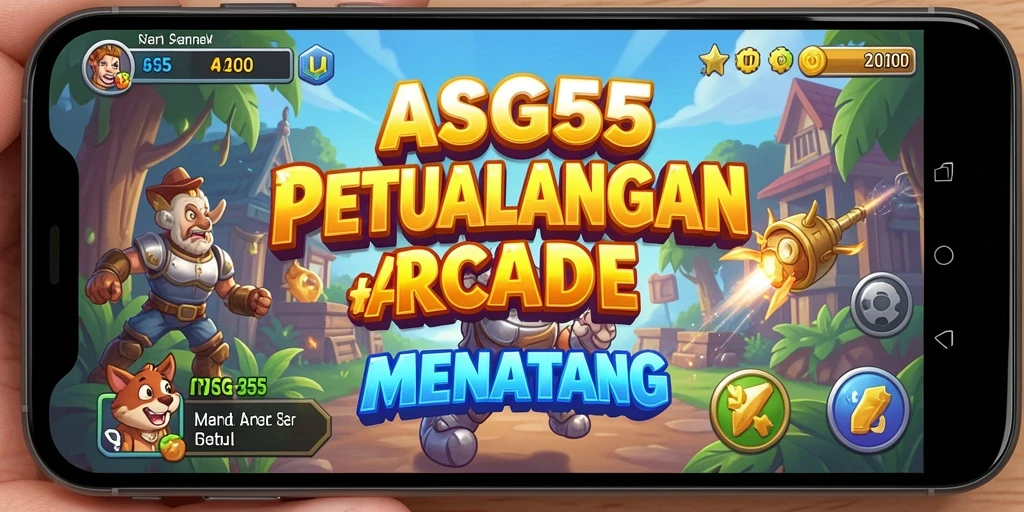 Tampilan gameplay seru ASG55 dengan tantangan yang menarik.