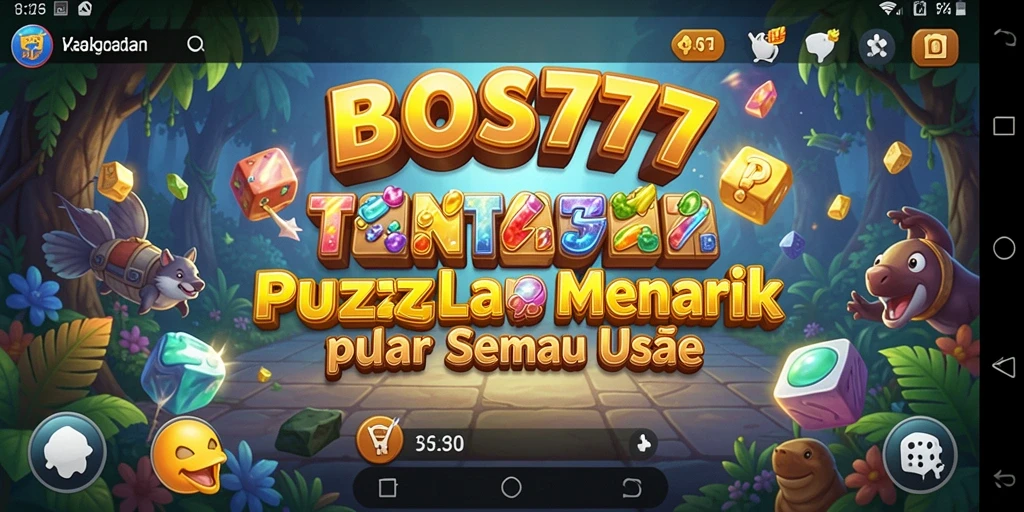 Tampilan menarik dari gameplay Puzzle BOS777 yang mengasyikkan.