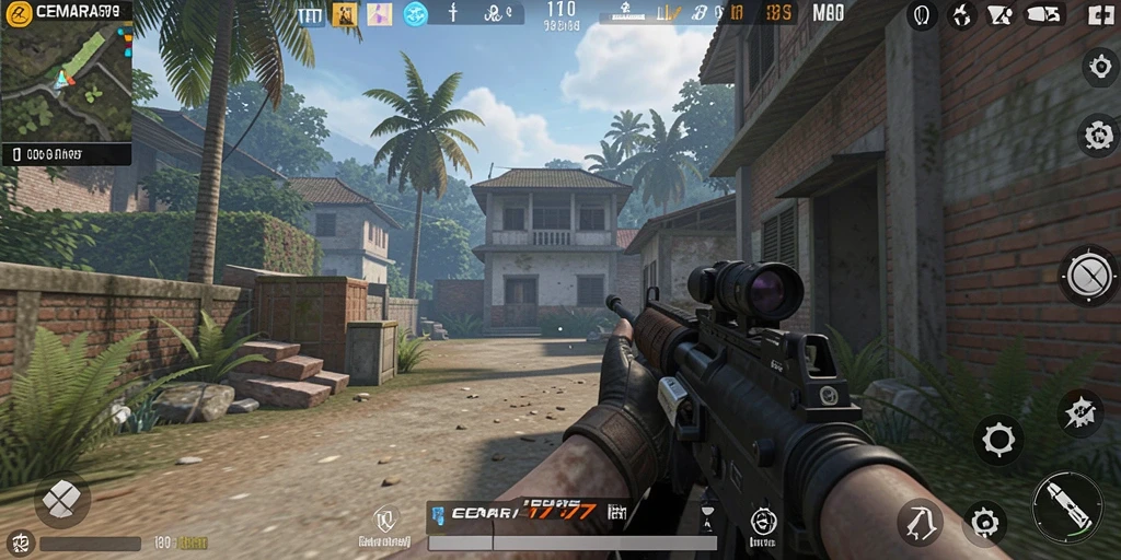 Tampilan gameplay CEMARA77 yang menegangkan dan penuh aksi.