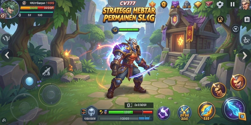 Tampilan gameplay menarik dalam CV777 dengan elemen strategi.