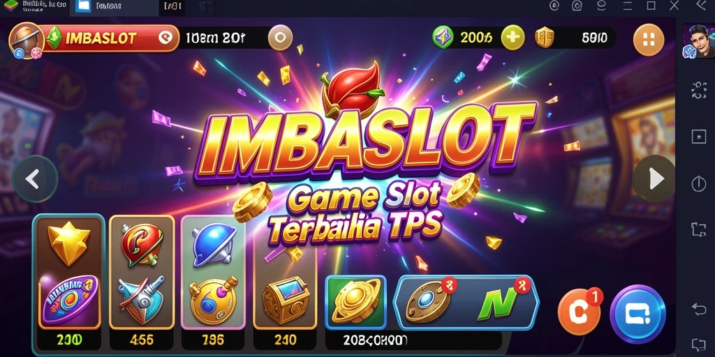 Tampilan gameplay IMBASLOT yang menegangkan dan penuh warna.