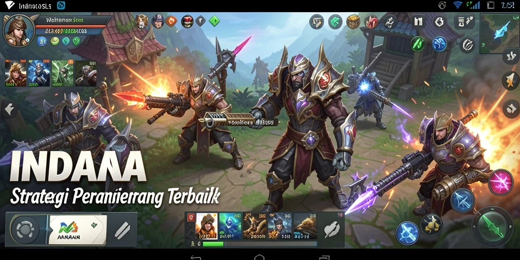 Tampilan gameplay <strong>INDAAA</strong> yang seru dan menantang.