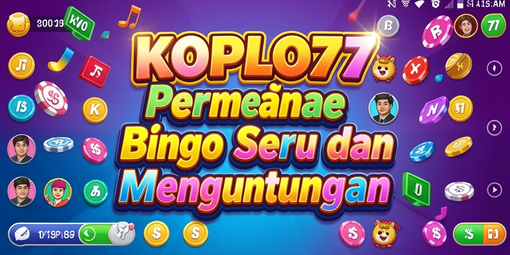 Tampilan gameplay seru dari KOPLO77 dengan berbagai opsi Bingo.