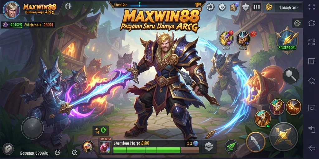 Gameplay seru MAXWIN88 dalam dunia ARPG yang menakjubkan.
