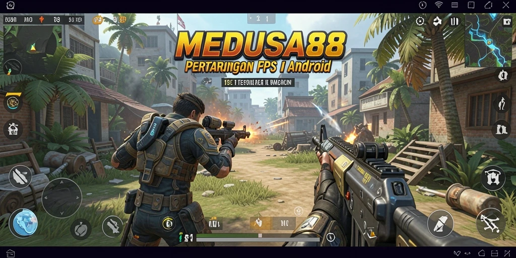 Gameplay aksi menegangkan di MEDUSA88 dengan visual luar biasa.