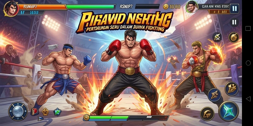 Tampilan seru dari gameplay RSNVIP7 dalam pertarungan yang mendebarkan.