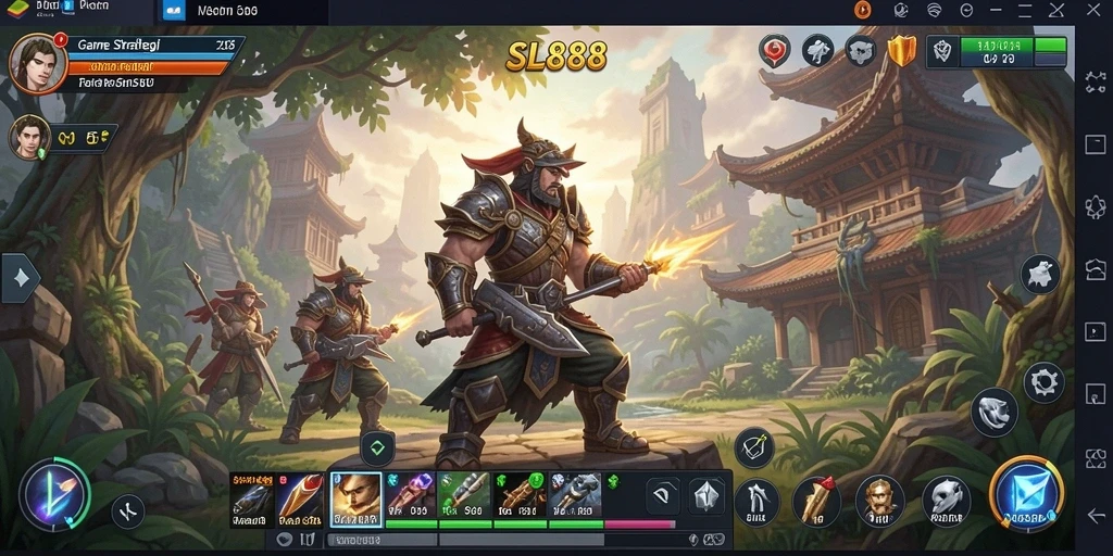 Gameplay SL888 yang menarik dengan strategi mendalam dan grafis memukau.