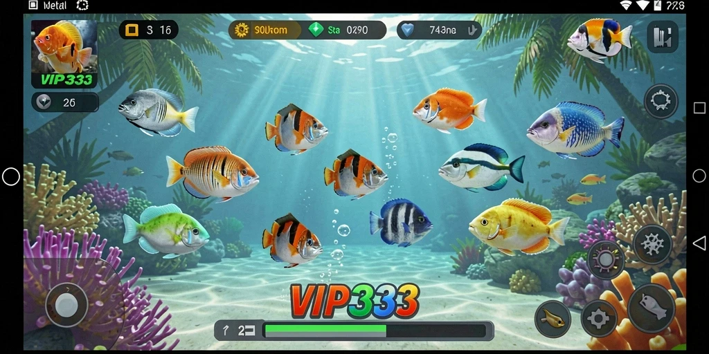 Gameplay Tembak Ikan yang menarik dan seru di VIP333.